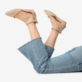 thumbnail image 6 of Women's low wedge flats with ankle strap, perfect for adding a touch of elegance to workwear or casual outfits, 6 of 7