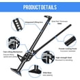 thumbnail image 3 of Riedhoff Ratcheting Off Road Utility Farm Lifting Jack, 3 Ton/6000 lb Capacity, 48 inch, Black, 3 of 9