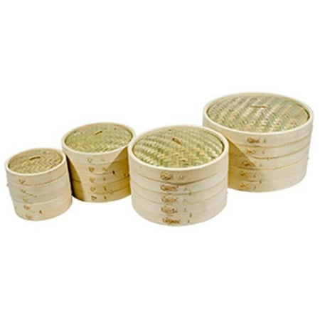 

Town Food Service 34208 8 in. Bamboo Steamer Set