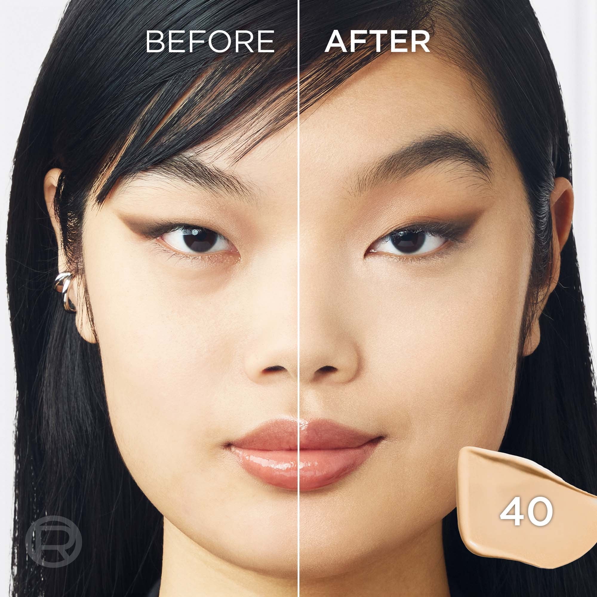 L'Oreal Paris Foundation & Concealer Hybrid Infallible Skin Ink, Longwear Transfer Resistant, Matte Finish, Light Longwear Foundation and Concealer