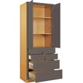 thumbnail image 3 of Maplevilles Cabinetry Pdc3693 Inset 36" Wide X 93" Tall Double Door Tall Or Pantry Cabinet, 3 of 7