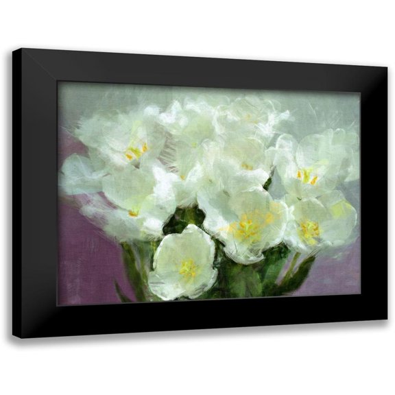 Bay, Noah 14x12 Black Modern Framed Museum Art Print Titled - Sunlit Tulips