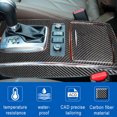 thumbnail image 4 of 4Pcs Carbon Fiber Gear Shift Panel Cover Trim for Infiniti FX 2009-13/QX70 14-17, 4 of 4