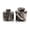 Black, variant on Elborse Marble Mini Butter Keeper and Salt Cellar, Zebra Gray Stone Countertop Containers for Butter, Pepper & Seasoning, Stylish Decorative Kitchen Accessories