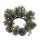 thumbnail image 4 of Anillo De Vela De Navidad, Corona, Suministros De Decoración, Candelabro Para El Hogar, Fiesta, Bar, Dorado, 4 of 8