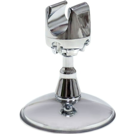 AMC Portable Suction Cup Bathroom Shower Holder Silver
