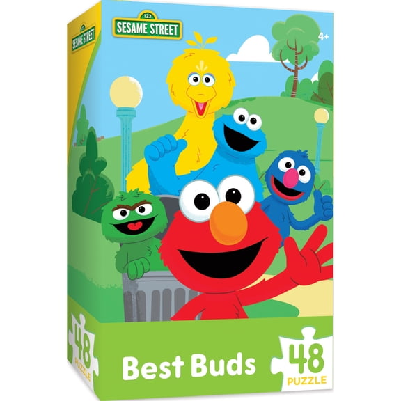 MasterPieces Value Jigsaw Puzzle - Sesame Street - Best Buds 48 Pieces