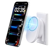 IJS Magnetic Wireless Charger Plug, 15W Fast Phone Charger, Magsafe Compatible for iPhone Series, Samsung Galaxy, Google Pixel