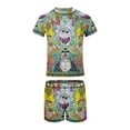 thumbnail image 7 of Rick And Morty Boys 2-Piece Swimsuit Set, Short Sleeve Rash Guard & Swim Trunks, 7 of 7