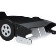 thumbnail image 3 of Twin Platform Bed With Race Car Wheels, Black - Provides A Comfy And Stylish Sleeping Option For Your Bedroom Size Wheels In Ensures Restful Sleep Experience, 3 of 6