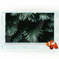thumbnail image 3 of Aquarium Background Sticker - Monstera Leaf Green Plant  HD Poster Decoration - for 5-60 Gallon Fish Tanks Terrarium, 3 of 5