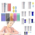 thumbnail image 3 of Erasable Gel Pen Thermal Easy-Rub Set, 0.5Mm Precision Tip Smooth Writing 20Ml Ink Tank, Cute Cartoon Eraser Design No-Waste Erasing Includes 12 Refills, 3 of 3
