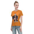 thumbnail image 4 of Women's Basic Short Sleeve T-Shirt Demon Slayer Blade Nidouzi, 4 of 6