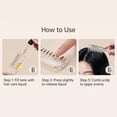 thumbnail image 5 of Wide-Tooth Scalp Massage Comb,Transparent Hair Oil Applicator with Roller Balls,Hair Growth Serum Dispenser for Scalp Care,Follicle Massage and Hair Treatment, 5 of 9