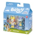thumbnail image 6 of Bluey Fairytale Figure 2-Pack, 2.5 in Figures of Costume Chilli and Bandit Wearing His Hat, Ages 3+, 6 of 10