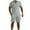 Gray, variant on ZZwxWA Men's Short Sleeve Henley Shirt and Shorts Set Summer Vacation Beach Outfits Fashion Tracksuits Outfits for Men
