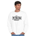 thumbnail image 5 of Im A Ninja Periodically Science Nerd Sweatshirt for Men or Women Brisco Brands S, 5 of 5