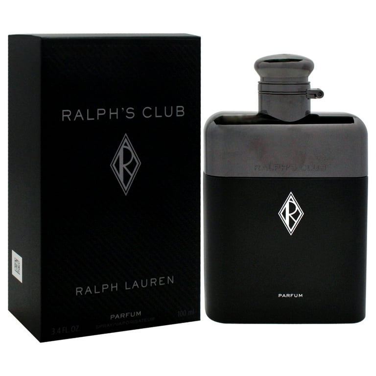 Ralph Lauren Ralph's Club Parfum Spray, 3.4 oz, Amber Woody Floral