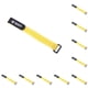 thumbnail image 2 of Eigraketly Paquete de 5 sujetadores de nailon de 25 cm, bridas para cables reutilizables, paquete de cilindro de aire, suministros de correa adhesiva, Type1 NO1 Eigraketly CBP199900, 2 of 4
