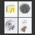 thumbnail image 4 of 2PCSSilverKitchen Dishwashing Brush Sponge Holde, 4 of 5