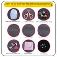 thumbnail image 2 of Educational DIY Bead Craft Kit for Kids Ages 4-6: 24-Grid Spring Blossom Design with 9-Piece Tools Set – Enhance Intelligence, Hand-Eye Coordination & Creativity Through Bracelet and Necklace Making;, 2 of 6