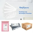 NefLaca Clear SelfAdhesive Top Loading Packing List/Shipping Label