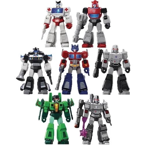 Generation 1 Transformers Blokees Galaxy Series 1 Box of 6 Mystery Model Kits (Shiny Version)