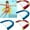 Multi-color, variant on 2 Pcs Swimming Floating Chair Floating Swimming Kickboard Training Swimming Equipment Pool Water Lightweight Board Pool Floating Mesh Chair