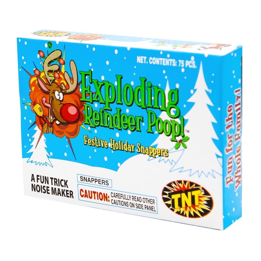 TNT Fireworks, Reindeer Poop, Holiday Pop-its, Snappers, Any Occasion