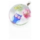 thumbnail image 4 of Collar con Colgante de Cristal con de Y Flores Secas Reales Naturales, Y a, 4 of 9
