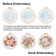 thumbnail image 4 of Kit de bordado Sivilife para principiantes con estampado floral, 4 of 8
