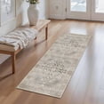 thumbnail image 5 of Washable Kitchen Runner Rug 2x5 ft, Modern Vintage Soft Low Profile Non Slip Rug with PVC Backing, Farmhouse Vintage Carpet for Kitchen Sink, Hallway, Laundry Room, 5 of 6