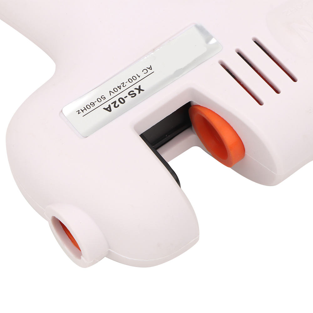 Silicone Hot Glue Gun Electrical Adjustable Hot Glue Melt Tool with Ergonomic Handle US Plug