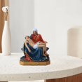 thumbnail image 4 of Estatuilla de Jesús, obra de arte coleccionable para decoración de iglesia, regalos de inauguración de la casa, 4 of 7