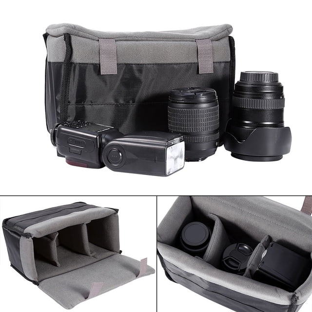 Bolsa Protectora Acolchada Resistente Y Duradera, Bolsa Portátil Para Acampar, Viaje De Negocios, Para Viajes, Senderismo Ccdes Camera Lenses Protector Bag