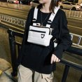 thumbnail image 4 of Chaleco de calle unisex, bolso de pecho, chaleco de tela Oxford, bolso de hombro de Hip Hop, 4 of 5