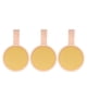 thumbnail image 1 of Injueey Paquete de 3 Perchas Portátiles Gancho Autoadhesivo Giratorio de 360 ​​Grados Amarillo Almacenamiento y organización del hogar Amarillo, 1 of 6