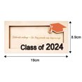 thumbnail image 4 of YAOMOBB Graduation Money Clip Graduation Money Holder Wooden Class of Graduates Cash Storage Envelope Photo Frame, 4 of 7
