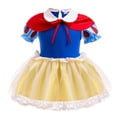 thumbnail image 3 of ATAIKU 3M-18M Infant Baby Girls Princess Dress Up Romper Onesie Tutu Dress Bodysuit with Headband Birthday Halloween Christmas Party Dresses, 3 of 8