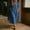 *Navy, variant on ClodeEU Women's Square Neck Puff Sleeve Midi Dress,Casual Loose Fit Dress with Pockets Black,Women's Plus L