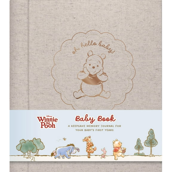 Disney Disney Winnie the Pooh Baby Book: A Keepsake Memory Journal for Your Baby's First Years, (Hardcover)