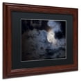 thumbnail image 3 of Trademark Fine Art "Supermoon " Canvas Art by Jason Shaffer, Black Matte, Wood Frame, 3 of 4