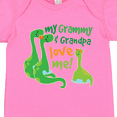 thumbnail image 4 of Inktastic My Grammy and Grandpa Love Me Grandson Dinosaur Boys Baby Bodysuit, 4 of 5