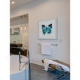 thumbnail image 3 of "Butterfly Black Blue" Framed Painting Print, 3 of 6
