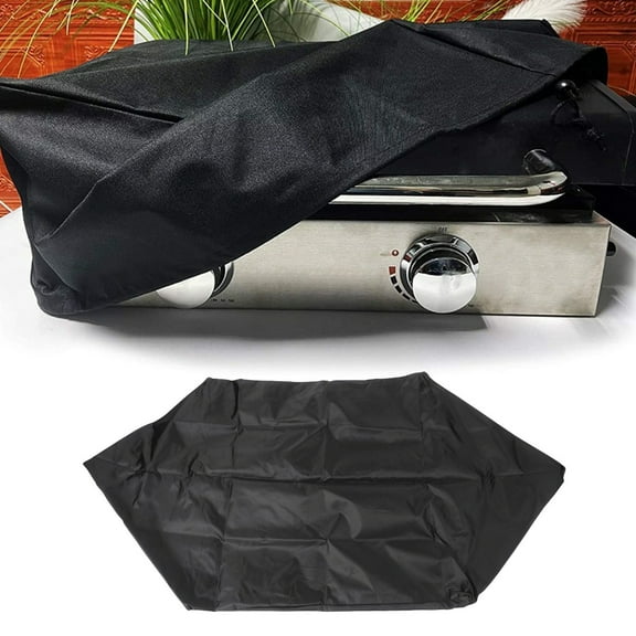 RANME All Weather Protective Cover Compatible With For 22 Inch Table Top Griddle Featuring A Design To Withstand Elements