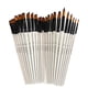 thumbnail image 5 of Methold 6 unids/set de pinceles para acuarela, Kit de diferentes formas, pelo de nailon, mango de madera, pincel para pintar, suministros de Type2 NO2, 5 of 6