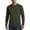 Army Green, variant on Men's Rash Guard Long Sleeve Shirt UPF 50 Sun Protection Quick Dry Moisture Wicking Lightweight for Swimming Surfing Outdoor ,Khaki(S)