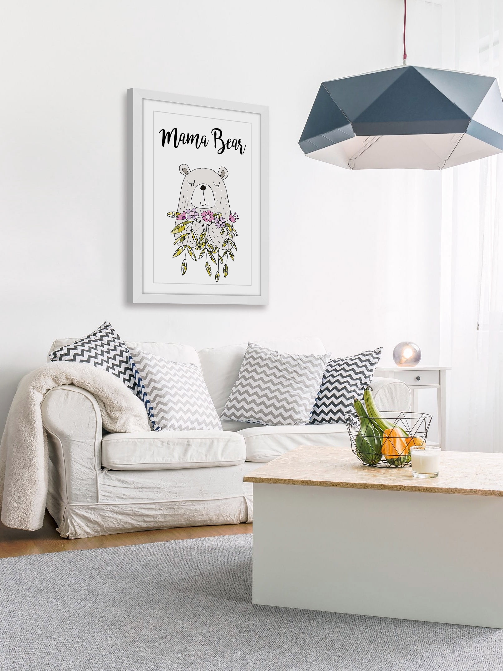 "Mama Bear" Framed Painting Print