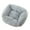 Gray, variant on Hgallory Soft Dog Cat Bed for Fall Winter, Plush Fluffy Pet Bed Kennel, Comfortable Warm Cushion Sleeping Pad for Small Cats Dogs, Solid Color, Modern Decor, Rectangle, 1 Pack, S 22"x18"x8", Blue