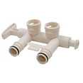 thumbnail image 2 of Water Softener Bypass Valve WS15X10053 - Replacement Bypass Kit for Whole House Water Filters & Softeners; 3/4" NPT Connection; Durable Polypropylene, 2 of 5